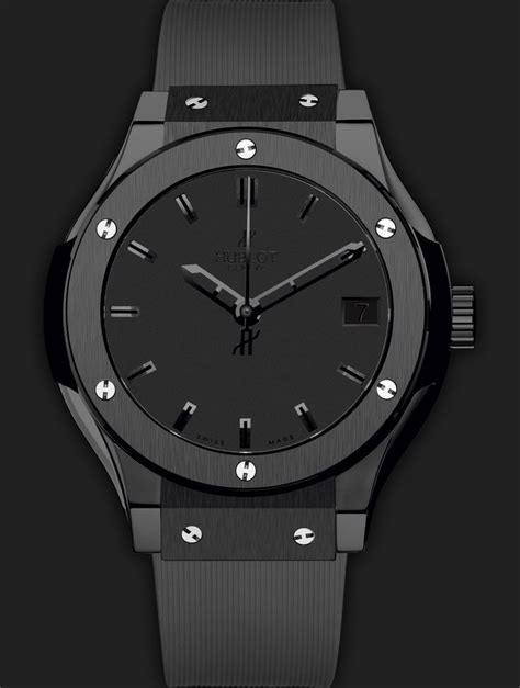 hublot all black uhren